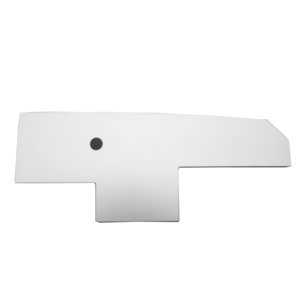 Jura Frontblende rechts silber