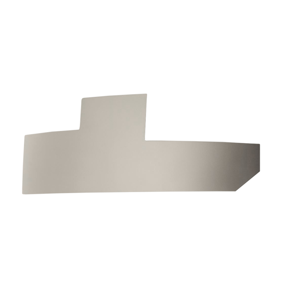 Jura Frontblende rechts platin