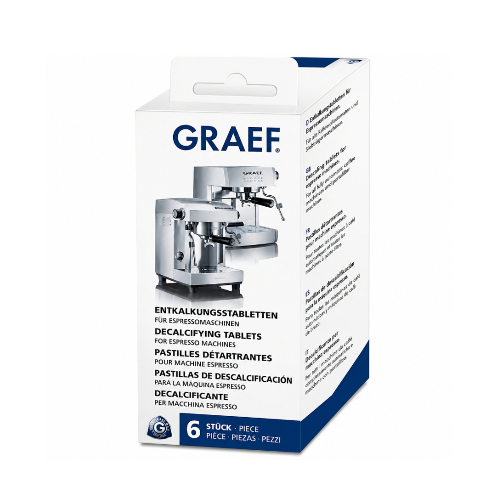 Graef Entkalkungstabletten für Siebträger-Espressomaschinen