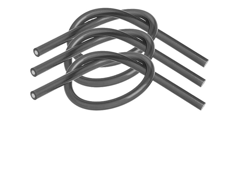 Siemens Milchansaugschlauch 30 cm schwarzgrau