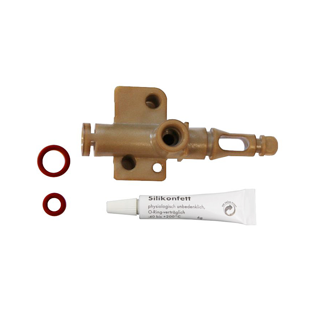 Saeco Auslaufstutzen Set inkl. Dichtungen und Fett