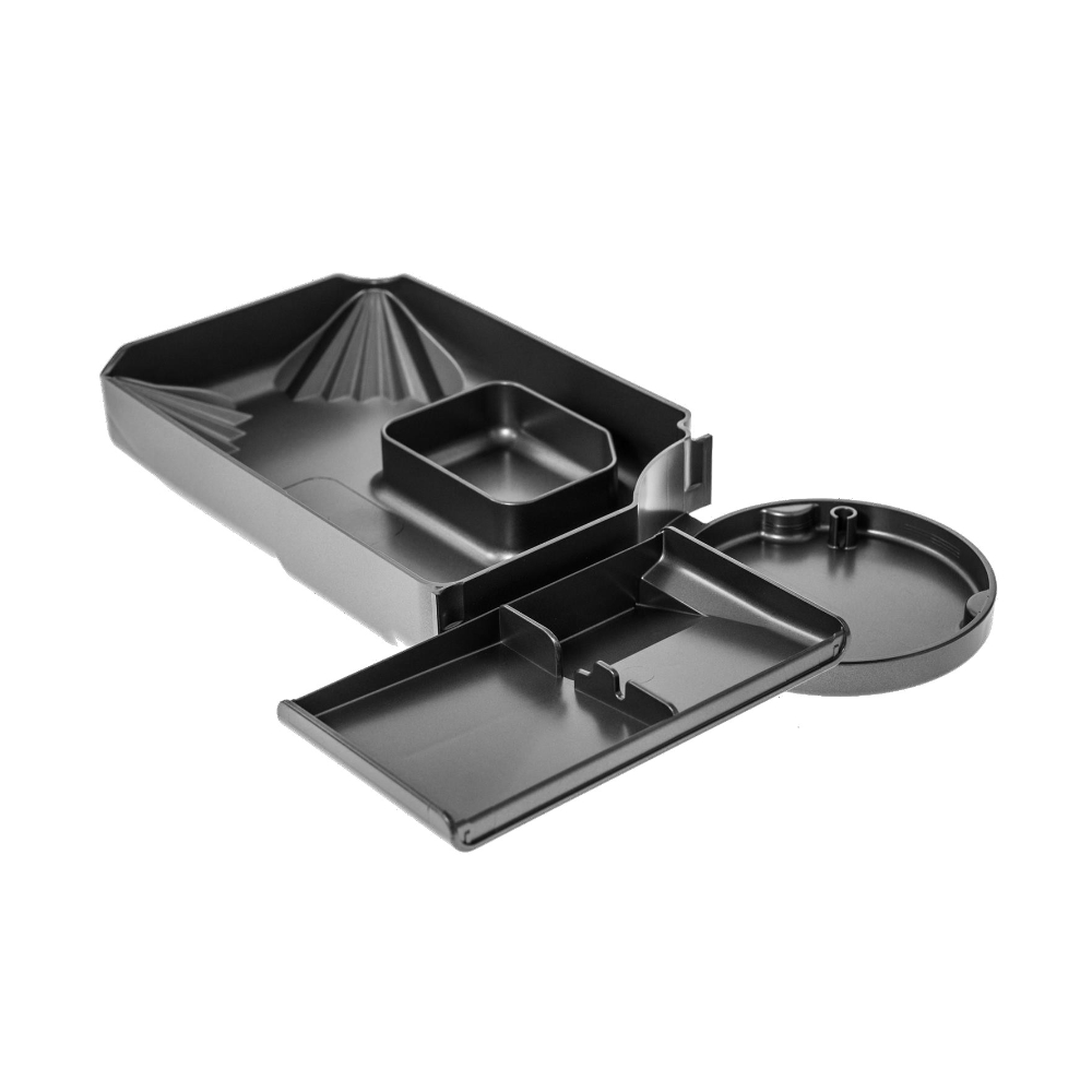 Siemens Tropfschale,lackiert granit,  m. 3 Magneten zur Tropfblecharretierung für TK76011