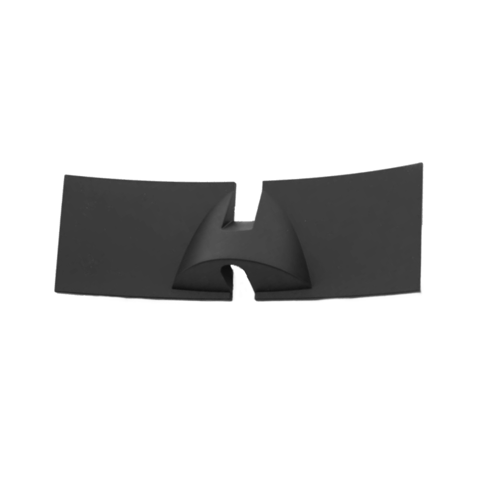 Jura Frontblende unten schwarz J8 Twin