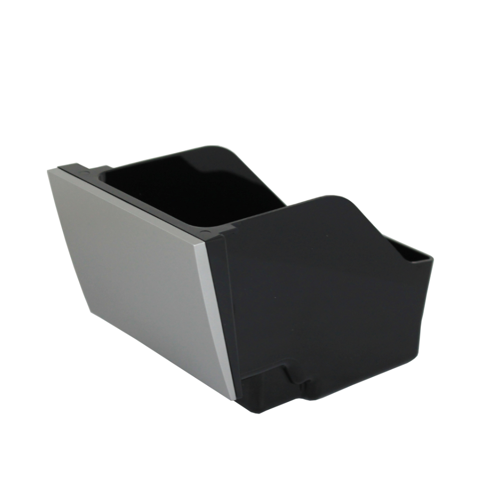 DeLonghi Tresterbehälter / Satzbehälter inkl. Blende (Silber) ECAM 350.35.SB / ECAM 350.75.S